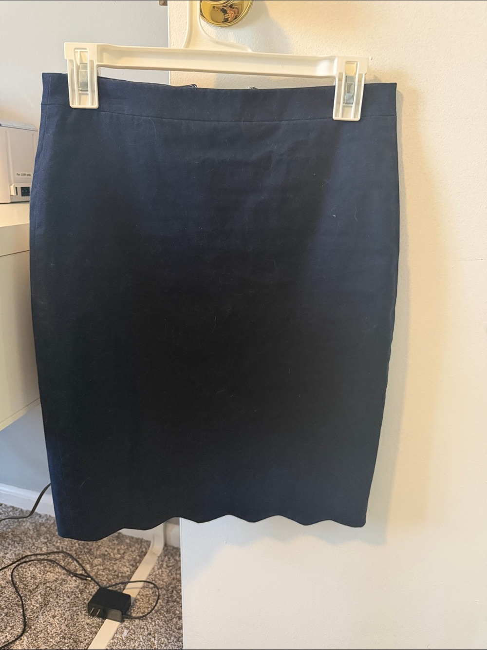J. Crew Factory Navy Pencil Skirt